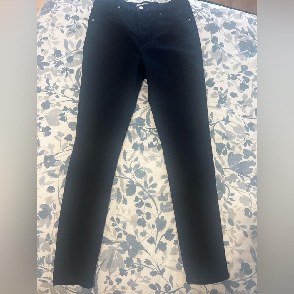 REVTOWN DEEP NAVY HIGH RISE SKINNY JEANS